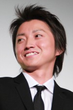 藤原竜也『サンブンノイチ』完成披露試写会にて