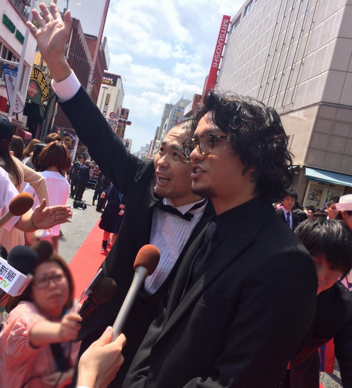 ジョニデ風にイメチェンした田中聖、沖縄国際映画祭レッドカーペット登場にファン歓喜