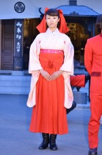 深田恭子、『偉大なる、しゅららぼん』ヒット祈願イベントにて