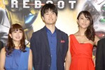 佐津川愛美、入江甚儀、高橋メアリージュン、映画『キカイダー REBOOT』完成披露イベントに登場