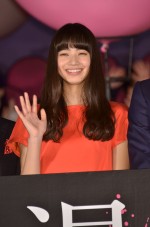 『渇き。』完成披露試写会に登壇した小松菜奈