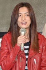 尾野真千子、『極悪がんぼ』制作発表会見にて