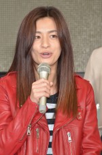 尾野真千子、『極悪がんぼ』制作発表会見にて