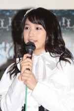 鞘師里保、モーニング娘。’14主演ミュージカル『リリウム～少女純潔歌劇～』制作発表記者会見にて