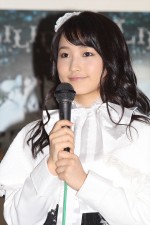 鞘師里保、モーニング娘。’14主演ミュージカル『リリウム～少女純潔歌劇～』制作発表記者会見にて