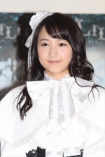 鞘師里保、モーニング娘。’14主演ミュージカル『リリウム～少女純潔歌劇～』制作発表記者会見にて