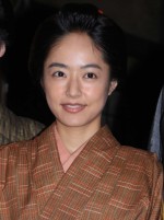 井上真央、『花燃ゆ』スタジオ取材会にて