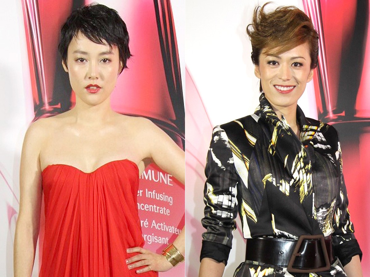 菊地凛子、真紅のドレスで圧倒的な存在感！蘭寿とむ、秋元梢ら“美の女神”たちが登場