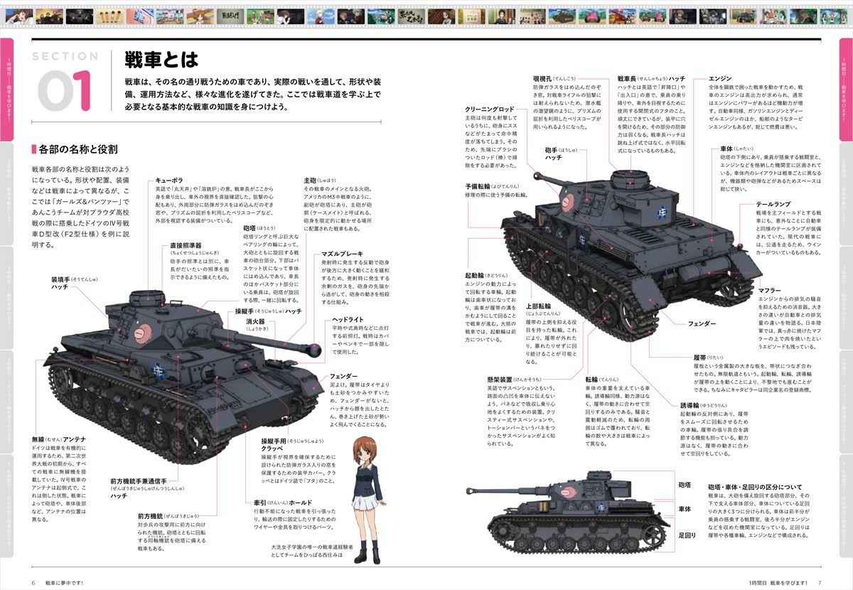 ガルパン×WoTの戦車読本『戦車に夢中です！』発売！ナビゲーターに“秋山殿”