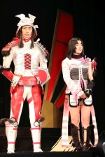 桜田航成、玉置成実、舞台「戦国BASARA4」会見にて