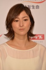 広末涼子、『はなちゃんのみそ汁』製作発表記者会見にて