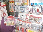 アニメイトでは、新ライトノーベル「ダッシュエックス文庫」を強力PUSH！（香川県・高松店の様子）