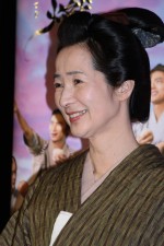 檀ふみ『花燃ゆ』完成試写会にて