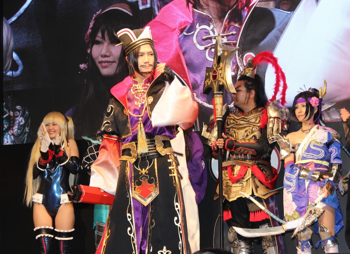 ＜TGS 2014＞コーエテクモのコスプレコンテスト開催！ 陳宮が優勝、マリーは露出度で魅了