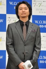 長塚圭史、『グーグーだって猫である』完成披露試写会にて