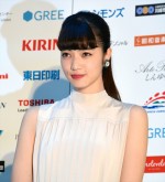 「第69回毎日映画コンクール」新人賞授賞式に出席した小松菜奈