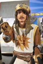 『モンティ・パイソンのSPAMALOT featuring SPAM（R）』囲み取材に登場したユースケ・サンタマリア