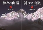 夢枕獏『神々の山嶺』上下カバー