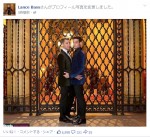 ランス・バスの結婚の様子