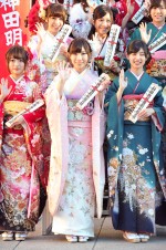 『AKB48グループ 2015年新成人メンバー 成人式記念撮影会』の様子