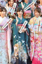 『AKB48グループ 2015年新成人メンバー 成人式記念撮影会』の様子