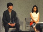 『花燃ゆ』第18回完成披露試写会に出席した東出昌大、井上真央