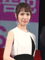 『予告犯』完成披露舞台挨拶に登壇した戸田恵梨香