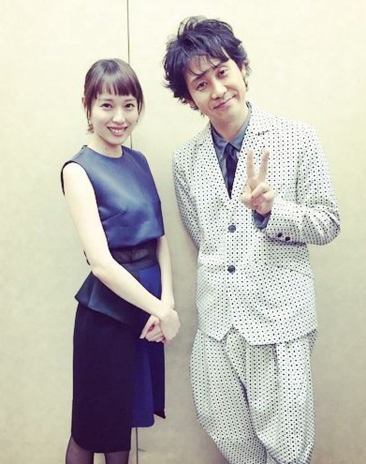 戸田恵梨香×大泉洋、ツーショットをインスタグラムで披露