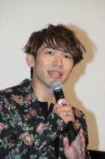 『攻殻機動隊 新劇場版』完成披露上映会・舞台挨拶に登場したNAOTO（EXILE／三代目Ｊ Soul Brothers）