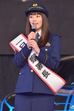 製作発表会見に登場した筧美和子