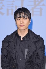 『花より男子 The Musical』製作発表記者会見に出席した松下優也（X4）