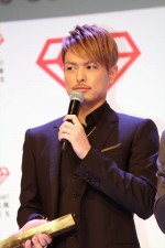 「Yahoo！検索大賞2015」発表会に出席した三代目JSB・今市隆二