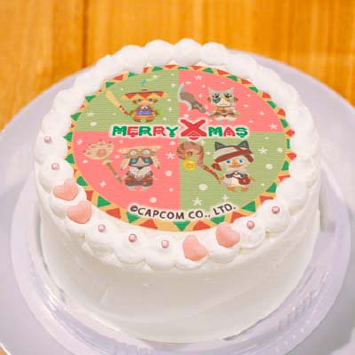 「モンハン」＆「ロックマン」がクリスマスケーキに！ マカロンセットも販売