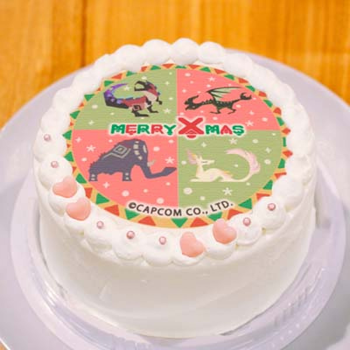 「モンハン」＆「ロックマン」がクリスマスケーキに！ マカロンセットも販売