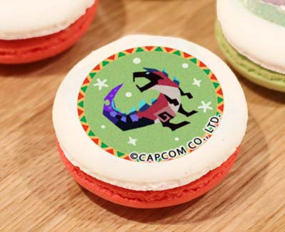 「モンハン」＆「ロックマン」がクリスマスケーキに！ マカロンセットも販売