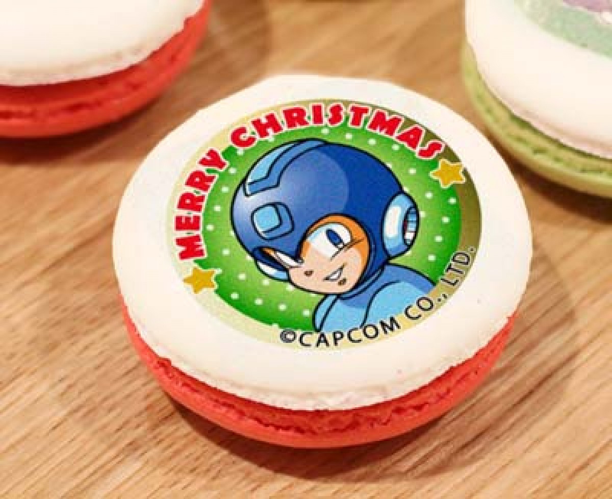 「モンハン」＆「ロックマン」がクリスマスケーキに！ マカロンセットも販売