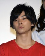 『あの日見た花の名前を僕達はまだ知らない。』完成披露試写会に登壇した村上虹郎