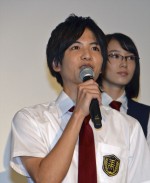 『あの日見た花の名前を僕達はまだ知らない。』完成披露試写会に登壇した志尊淳