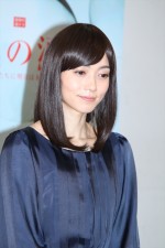 『嵐の涙～私たちに明日はある～』取材会に出席した遠藤久美子