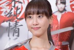 舞台『新・幕末純情伝』制作発表に登壇した松井玲奈