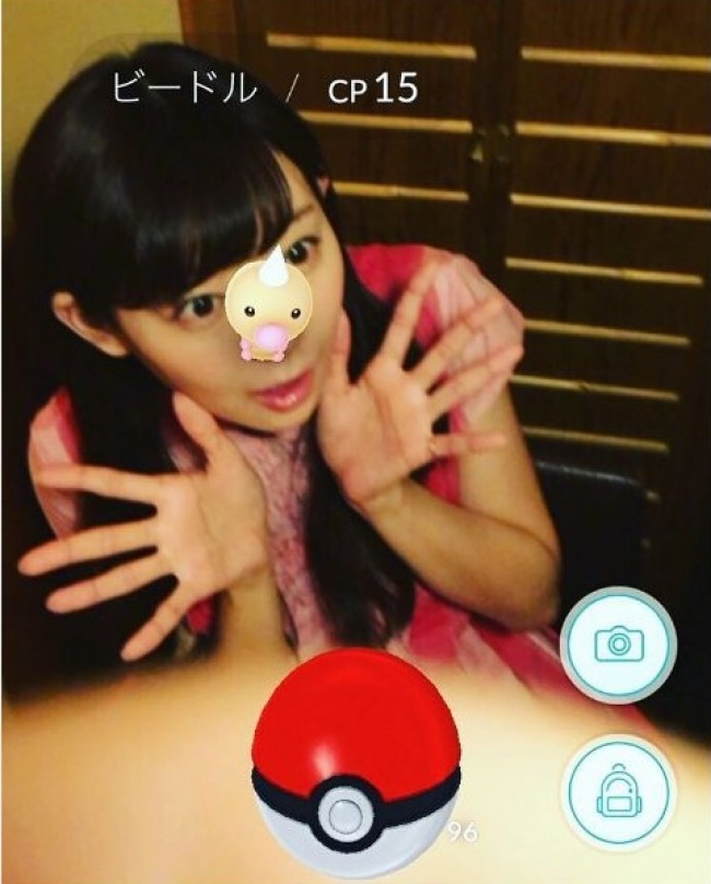 渡辺美優紀とポケモンGO