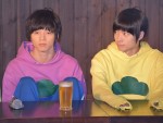 北村諒、小澤廉『おそ松さん on STAGE ～SIX MEN’S SHOW TIME～』制作発表会見にて