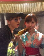 高城亜樹＆渡辺美優紀、秋祭りを満喫　グループ卒業後の交流にファン歓喜