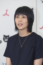 『ふつうが一番  －作家・藤沢周平  父の一言－』に出席した松たか子