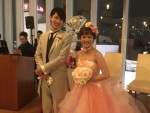 元モー娘。高橋愛、新垣里沙の結婚披露宴に出席「ガキさん可愛かったな」