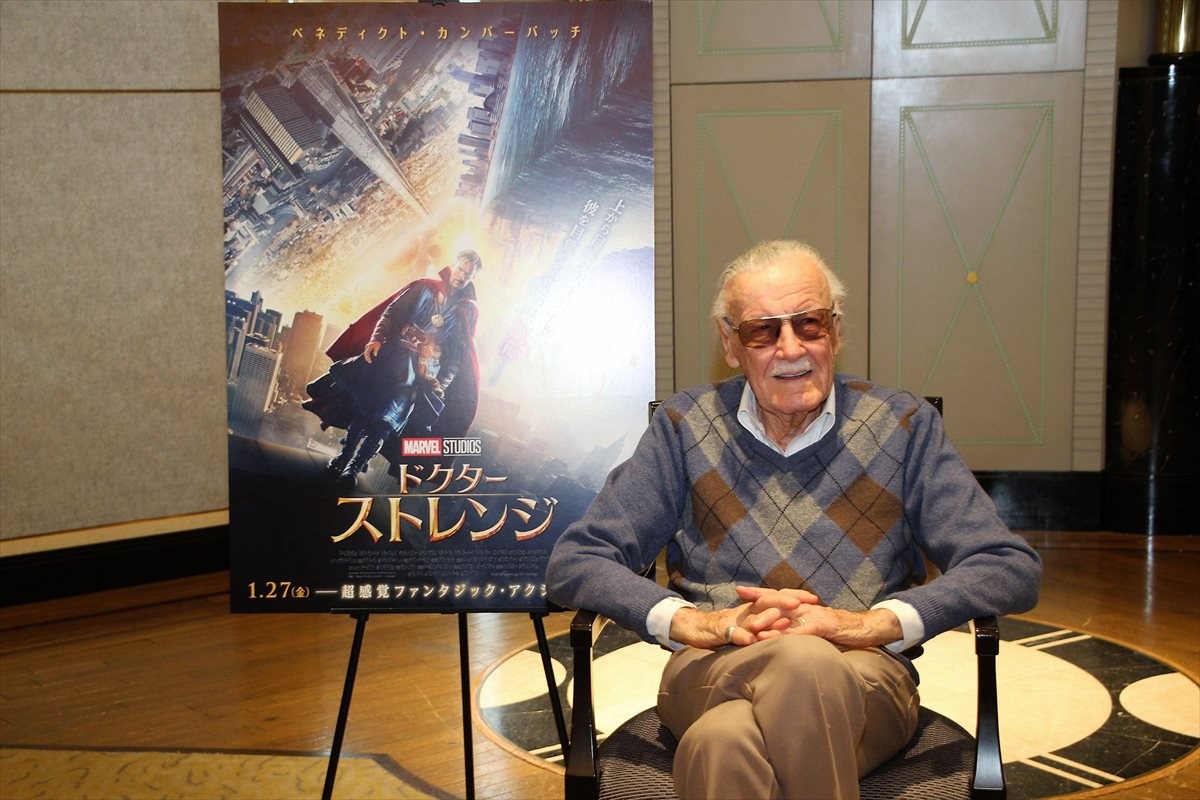 93歳の“マーベルの重鎮”スタン・リーが25年ぶり来日！創作の秘訣は「心から楽しむ」