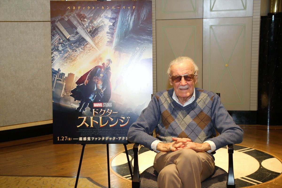 93歳の“マーベルの重鎮”スタン・リーが25年ぶり来日！創作の秘訣は「心から楽しむ」