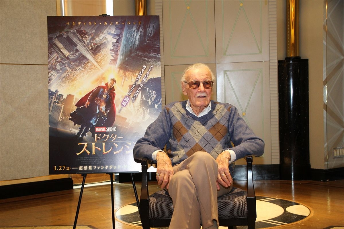 93歳の“マーベルの重鎮”スタン・リーが25年ぶり来日！創作の秘訣は「心から楽しむ」