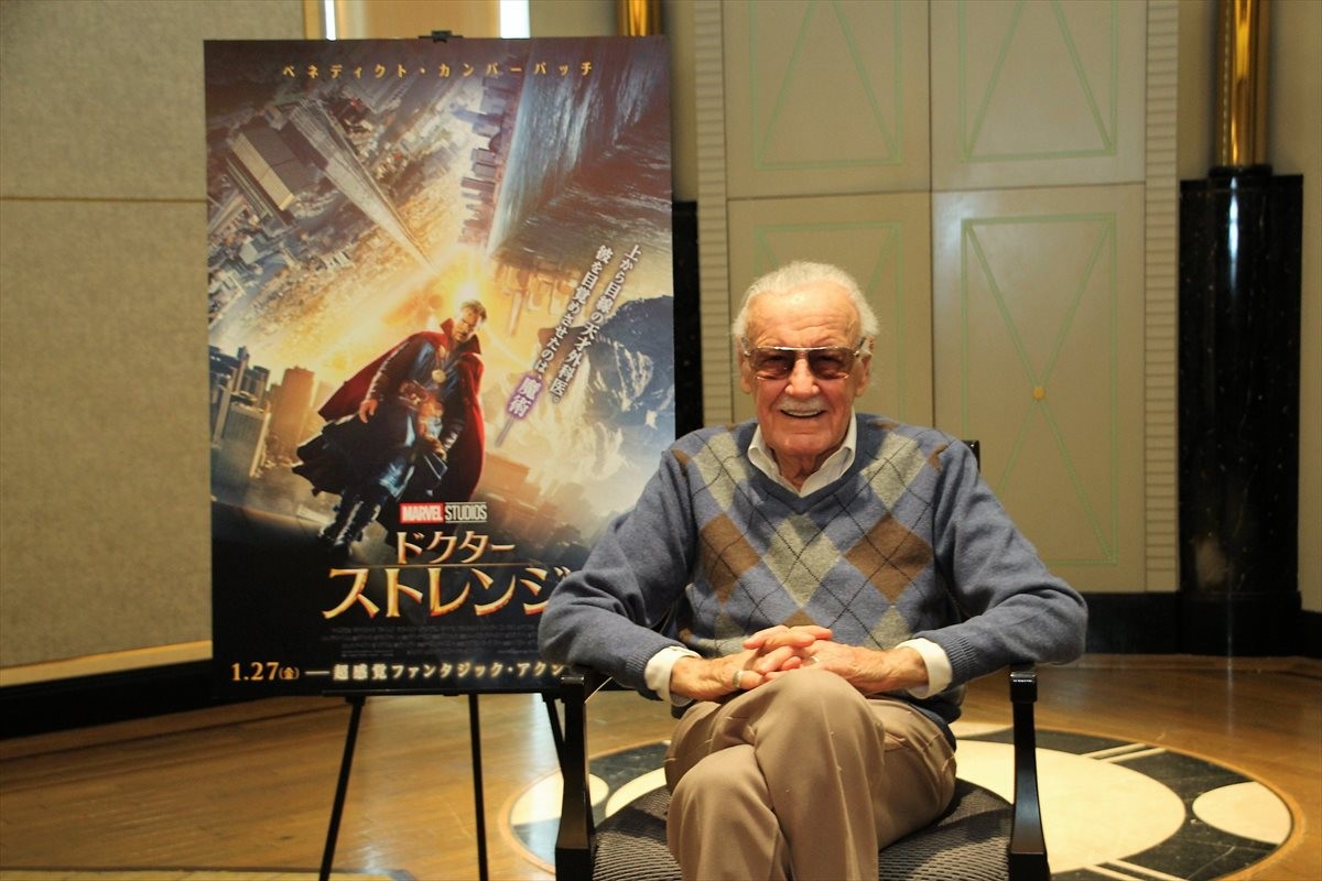 93歳の“マーベルの重鎮”スタン・リーが25年ぶり来日！創作の秘訣は「心から楽しむ」