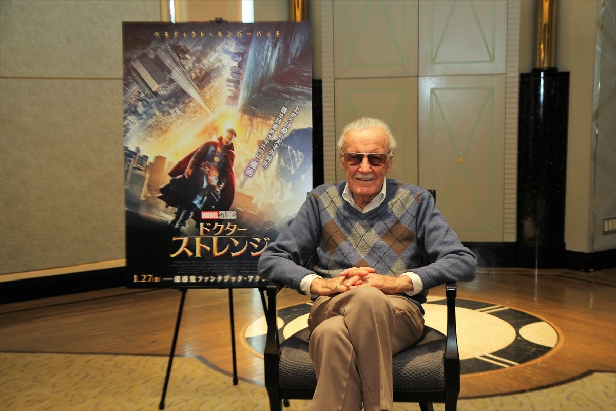 93歳の“マーベルの重鎮”スタン・リーが25年ぶり来日！創作の秘訣は「心から楽しむ」